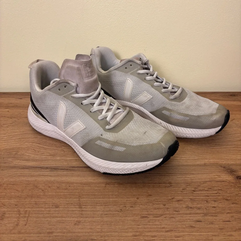 VEJA Women Running Shoes Gray Size 9 US EUR 40 Lightweight Mesh‎ Sneakers